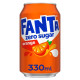 Fanta Orange Zero 330ml Can